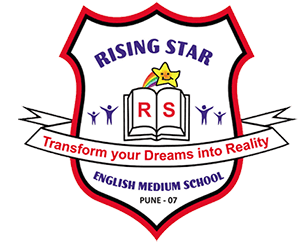 Rising star school and junior college, Wagholi, Pune, School Logo