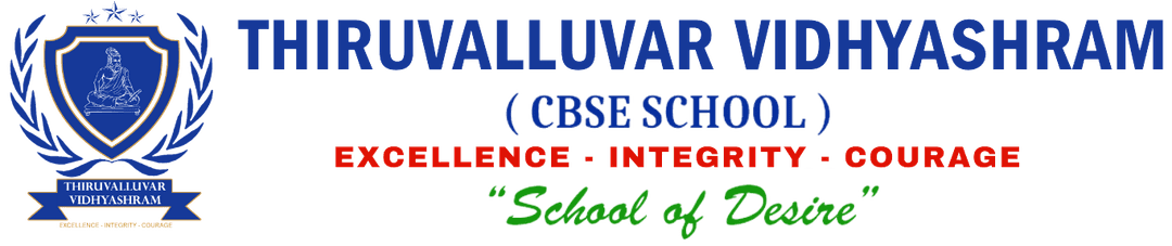 Thiruvalluvar Vidhyashram Perungudi, Chennai logo