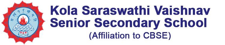 Kola Saraswathi Vaishnav Senior secondary school,Kilpauk, Chennai School Logo