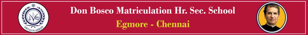 Don Bosco Matriculation Higher Secondary School Erukkanchery, Chennai logo