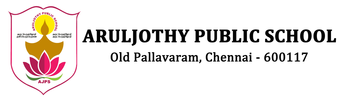 Arul Jothi Public School ,Pallavaram, Chennai, School Logo Arul Jothi Public School ,Pallavaram, Chennai, School Logo