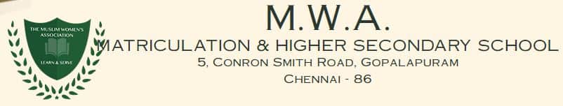 M.W.A School ,Gopalapuram, one of the best State board school in Chennai