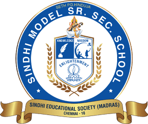sindhi Model Senior Secondary School logo