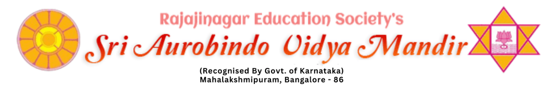 Sri Aurobindo Vidya Mandir Mahalakshmi Layout, Bangalore logo