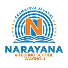 Narayana e-Techno School Wagholi, Pune logo