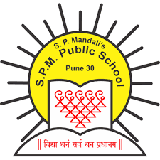 S.P.M.English School pune logo