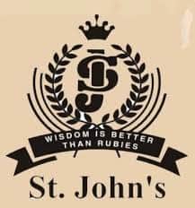 St. Johns Middle School Royapettah, Chennai logo