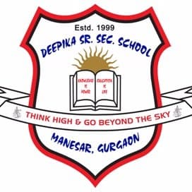 Deepika Senior Secondary School, Manesar, School Logo.