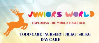 Juniors World Dhayari ,Ganpati Chowk,Pune, School Logo