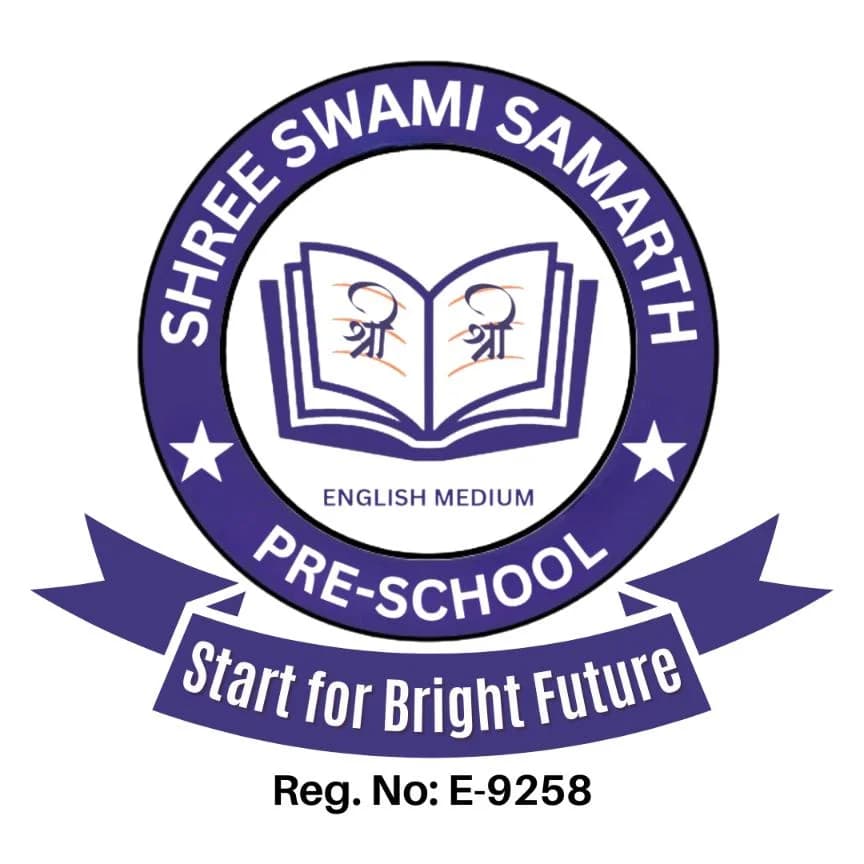 Shree Swami Samarth Pre school,Bhosari,pune, School Logo