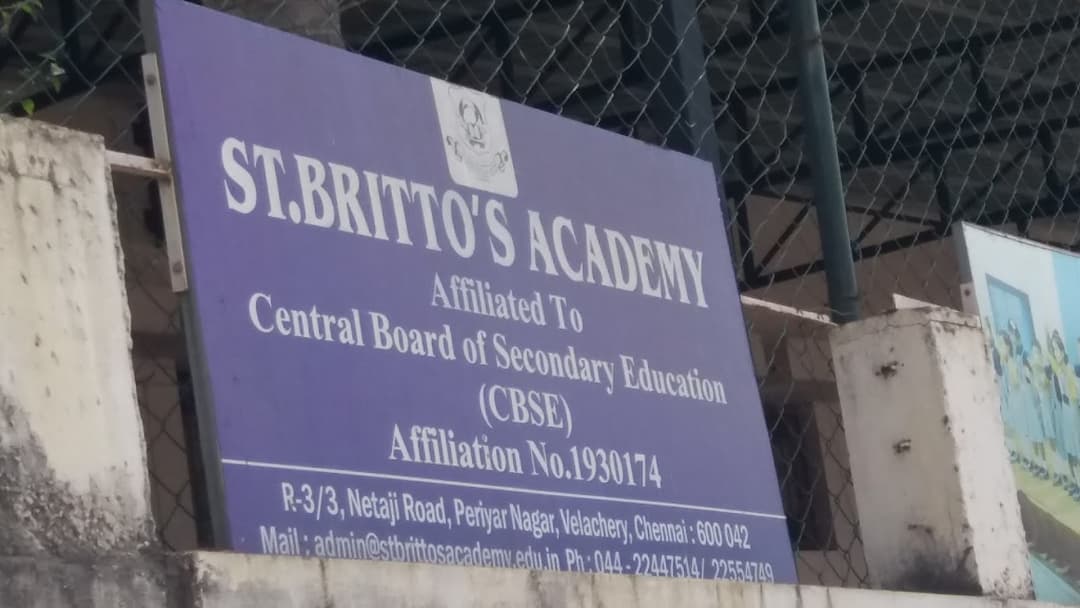 St. Britto's Academy Velachery photo 3