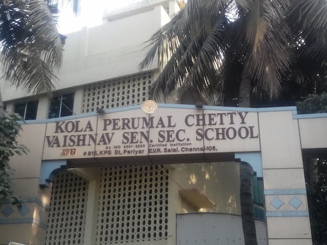 Kolaperumal Chetty Vaishnav S S School gallery image 4