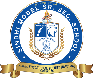 sindhi Model Senior Secondary School logo