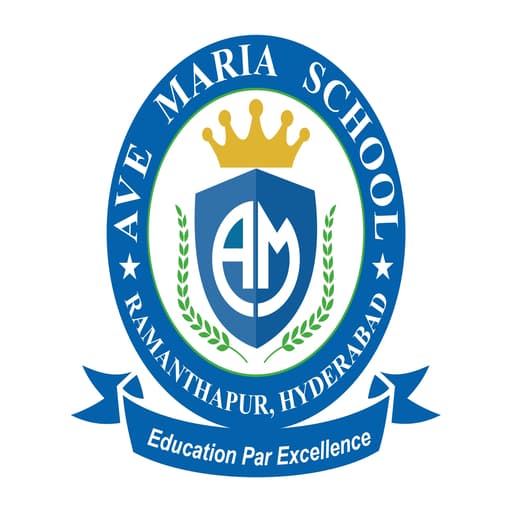 Ave Maria School, Uppal, Hyderabad logo