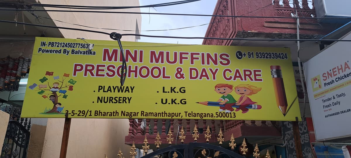Mini Muffins Preschool Day Care Ramanthapur photo 2