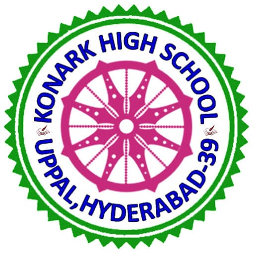 Konark High School Uppal, Hyderabad logo