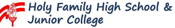 Holy Family High School And Junior College,Gundavali, Andheri East, Mumbai School Logo