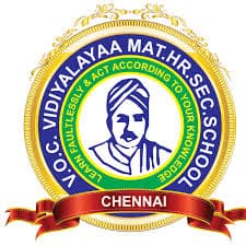 Voc Vidiyalayaa Matriculation Higher Secondary School, Vyasarpadi, Chennai logo