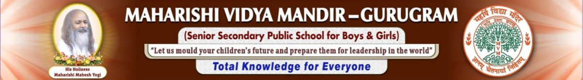 Maharishi Vidya Mandir Public School, Budhera, Gurgaon logo