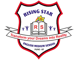 Rising star school and junior college, Wagholi, Pune, School Logo