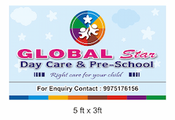 GLOBAL Star pre school ,Umbrya Ganpati Chowk, Pune, School Logo