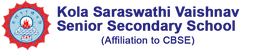 Kola Saraswathi Vaishnav Senior secondary school,Kilpauk, Chennai School Logo
