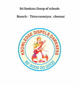 Sankara School,Thiruvanmiyur,Chennai, School Logo