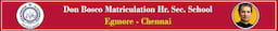 Don Bosco Matriculation Higher Secondary School, Egmore, Chennai logo