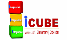 I Cube Montessori Preschool and Elementary ,Kharadi,pune, School Logo