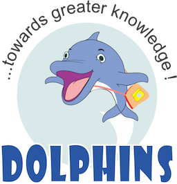 Dolphins international school Malviya Nagar, Jaipur, School logo