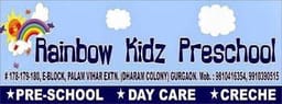 Rainbow Kidz Pre School, Dharam Colony, Palam Vihar Extension, School Logo. Rainbow Kidz Pre School, Dharam Colony, Palam Vihar Extension, School Logo.