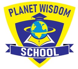 Planet Wisdom pre school ,Ravet, pune, School Logo Planet Wisdom pre school ,Ravet, pune, School Logo