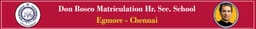 Don Bosco Matriculation Higher Secondary School, Egmore, Chennai logo Don Bosco Matriculation Higher Secondary School, Egmore, Chennai logo