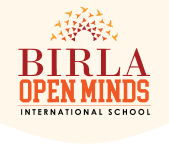 Birla Open Minds International School logo Birla Open Minds International School logo