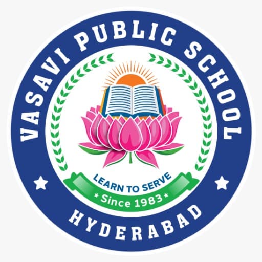 Vasavi Public School, Himayatnagar, Hyderabad Vasavi Public School, Himayatnagar, Hyderabad logo