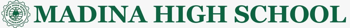 Madina High School, Himayatnagar, Hyderabad Madina High School, Himayatnagar, Hyderabad logo