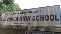 A. H. Wadia High School A. H. Wadia High School