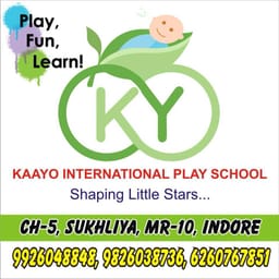 Kaayo International Play School, one of the best play school in Indore Kaayo International Play School, one of the best play school in Indore