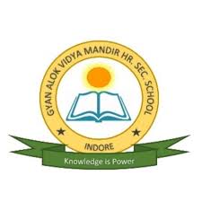 Gyan Alok Vidya Mandir H Sec School, Indore, school logo Gyan Alok Vidya Mandir H Sec School, Indore, school logo