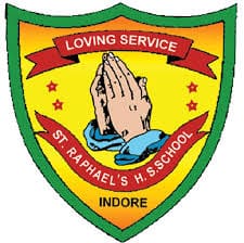 St. Raphael's Higher Secondary School, Indore, school logo St. Raphael's Higher Secondary School, Indore, school logo