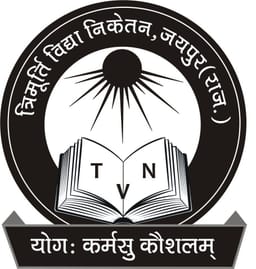 trimurti vidhya niketan senior secondary, Jaipur, school logo trimurti vidhya niketan senior secondary, Jaipur, school logo