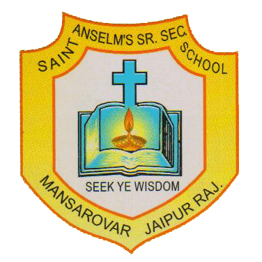 St. Anselm's Senior Secondary School, Jaipur, school logo St. Anselm's Senior Secondary School, Jaipur, school logo