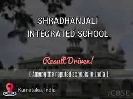 Shradhanjali Integrated School Lingarajapuram, Bangalore Shradhanjali Integrated School Lingarajapuram, Bangalore logo