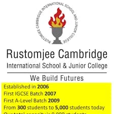 Rustomjee Cambridge International School Dahisar West, Mumbai Rustomjee Cambridge International School Dahisar West, Mumbai logo