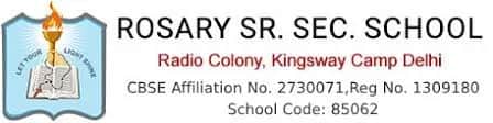 Rosary Senior Secondary School Rosary Senior Secondary School
