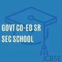 Government Senior Secondary School Government Senior Secondary School