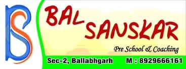 Bal Sanskar Public School, Vinay Nagar, Faridabad Bal Sanskar Public School, Vinay Nagar, Faridabad logo