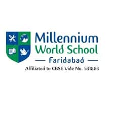 Millennium World School, Sector 85, Faridabad Millennium World School, Sector 85, Faridabad logo